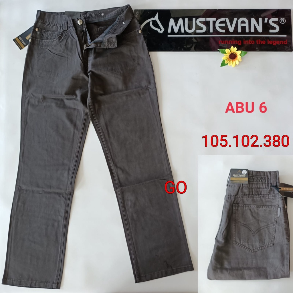 gof 33-38  MUSTEVANS CELANA POCKET Panjang Pria (Harga Promosi) Celana Casual Panjang Bahan Chinos Semi Import Halus