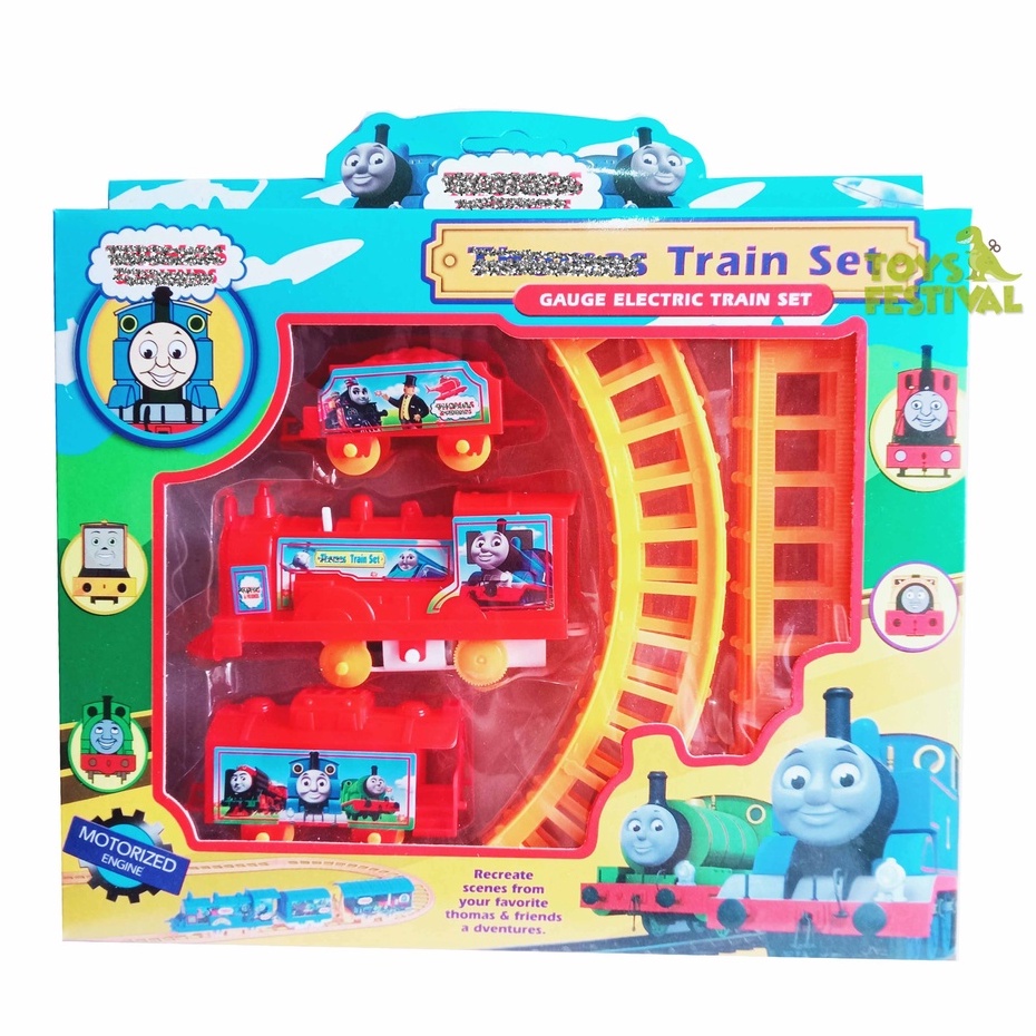 Mainan Kereta 3 Gerbong Train Play Set