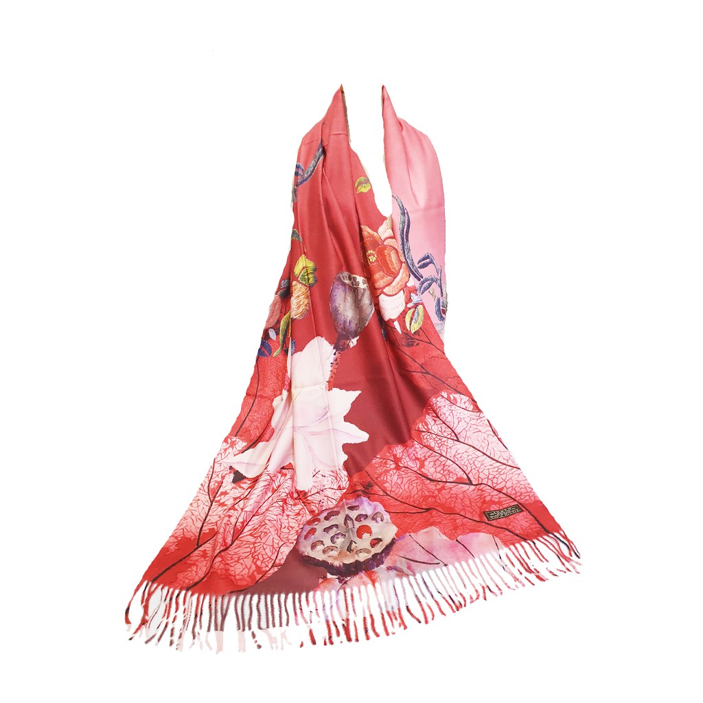 Virgin Wool Cashmere Shawl