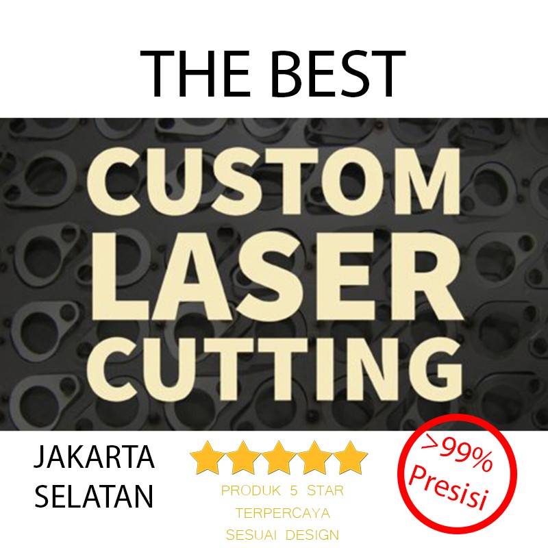 JASA POTONG CUSTOM LASER CUTTING MDF 3MM/ 6MM/ 9MM JAKARTA SELATAN PASAR MINGGU