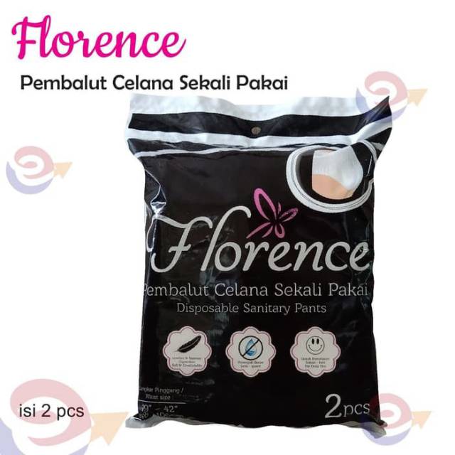 Pembalut Celana Sekali Pakai Florence Disposable Pembalut Celana Sekali Pakai Florence Disposable