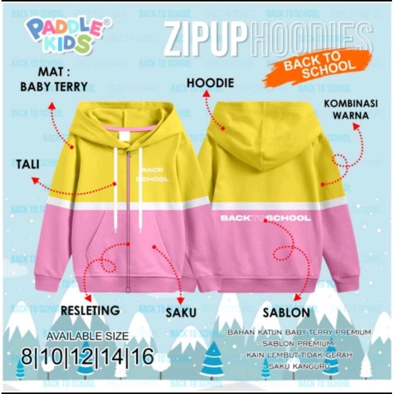 Jaket anak Paddlekids cowok dan cewek