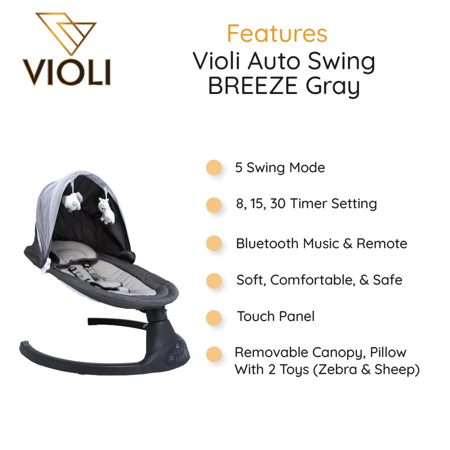 Violi Auto Swing BREEZE - Gray