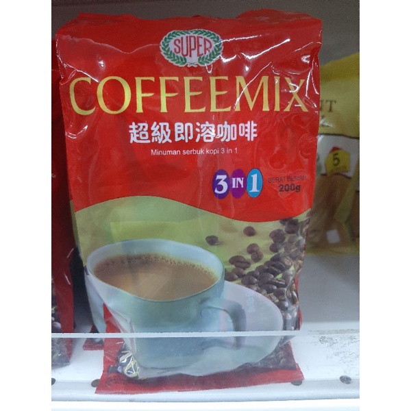 

cofee supermix isi 10 sachet 200g