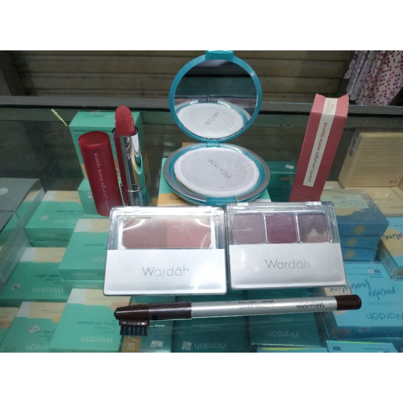 Paket Makeup Hemat Lengkap Seserahan Wardah 5in1