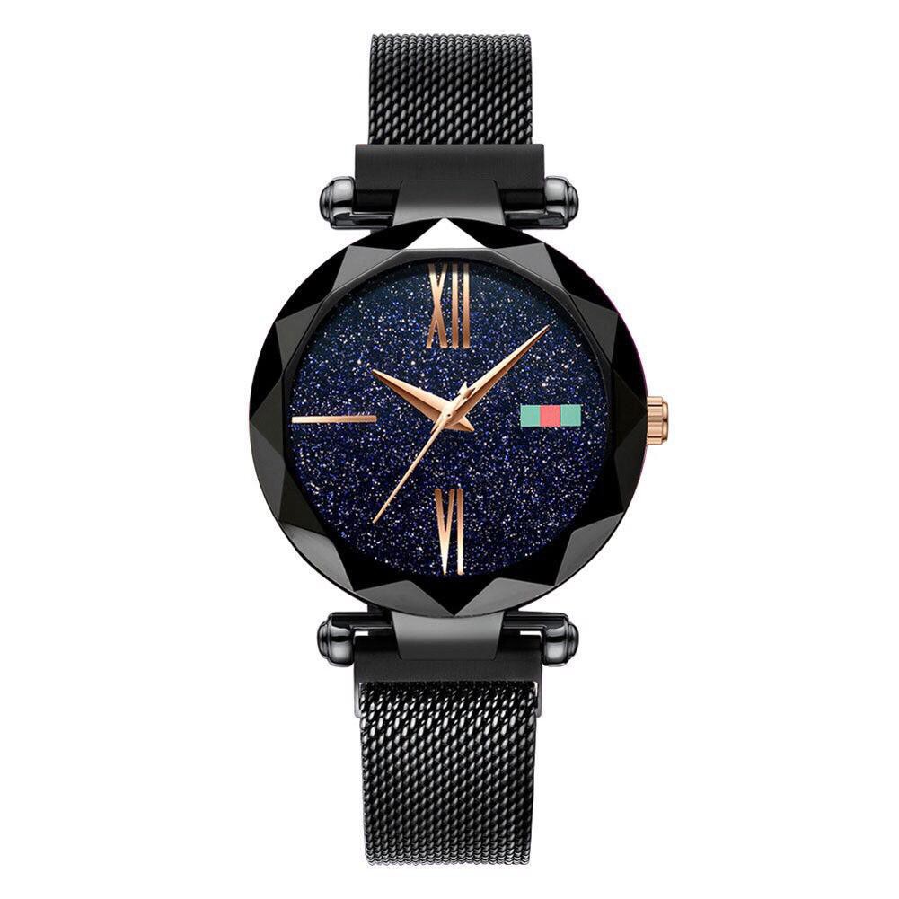 {Lav - J148} Jam Tangan Wanita Magnet Tali Rantai / Arloji / Jam Analog / Jam Mewah-5