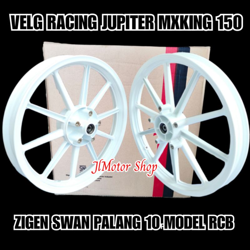 PELEK VELG RACING JUPITER MXKING MX KING 150 PALANG 10 MODEL RCB UKURAN 160 215