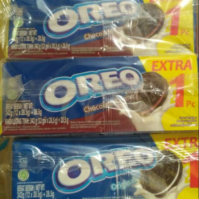 

Oreo kemasan pack isi 12