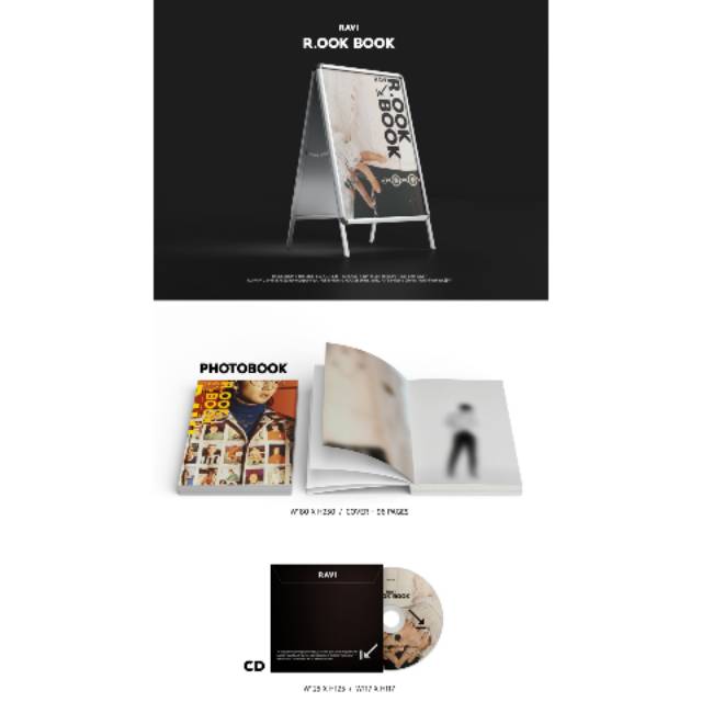 [READY] VIXX: Ravi 2nd Mini Album < R.OOK BOOK >