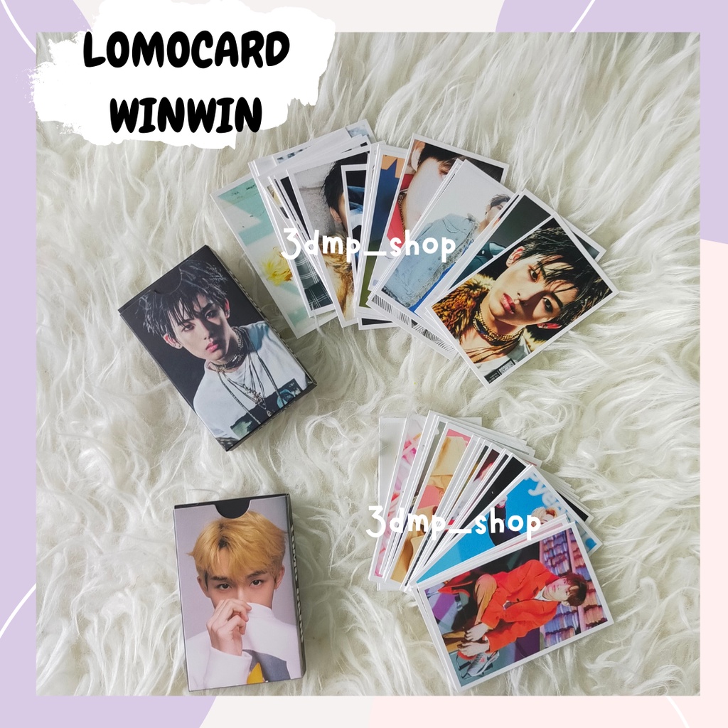 [30 lembar] lomocard winwin nct