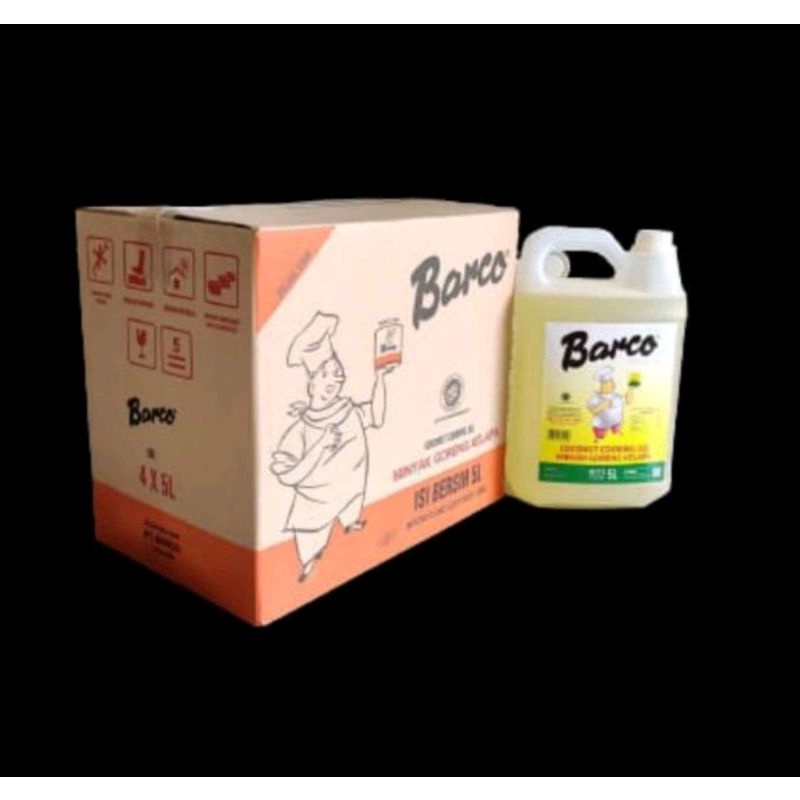 

Minyak Barco 5ltr Derigen Perkarton Isi 4Pcs
