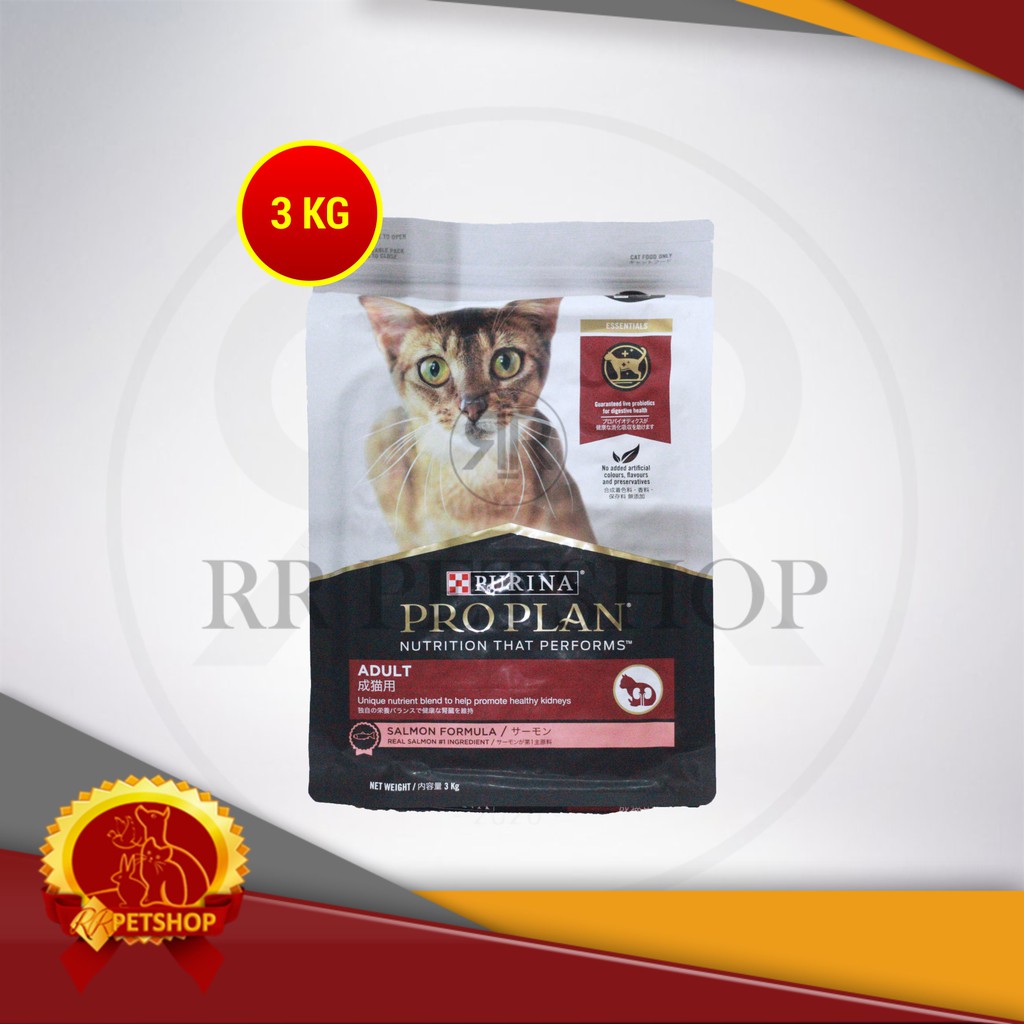 ProPlan Makanan Kucing Dewasa Adult Pro Plan Cat Food Salmon 3 KG