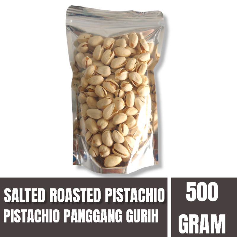 

KACANG PISTACHIO PANGGANG 500GR - ROASTED FUSTUK - KACANG KETAWA BALIKPAPAN