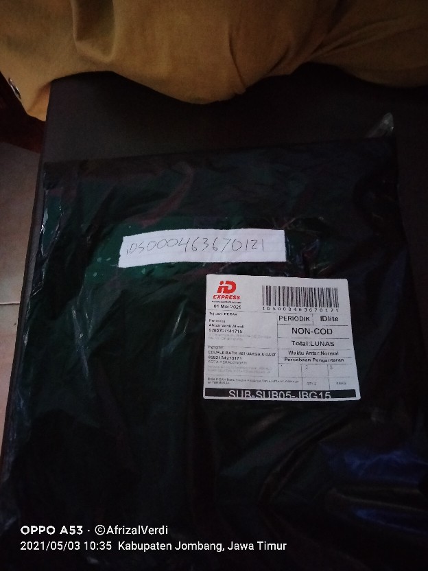 Bisa Pisah Batik Couple Keluarga Sania Ruffle Ori Ndoro Jowi Termurah