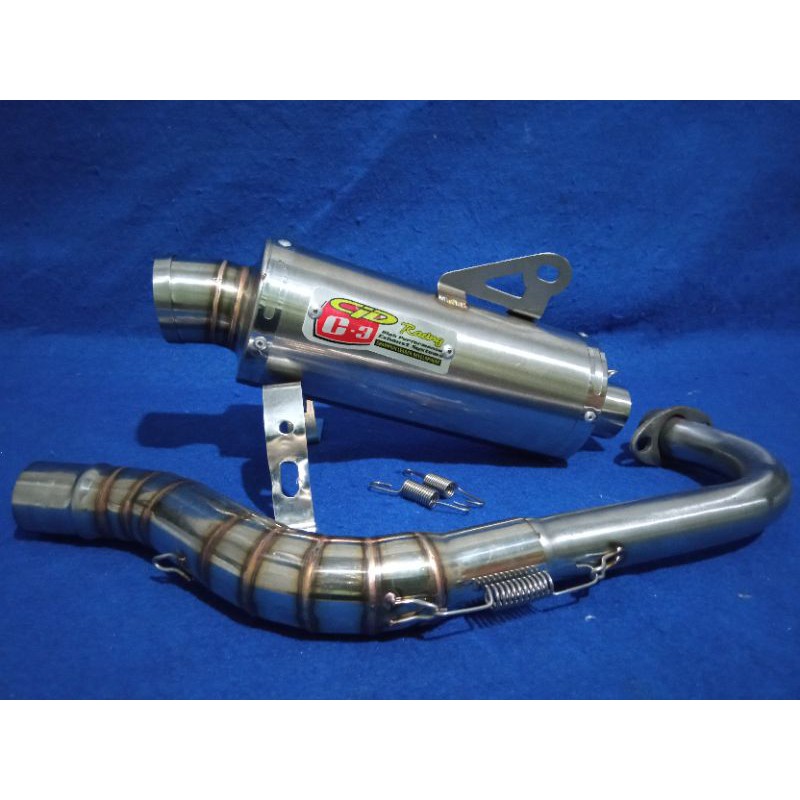 Knalpot CLD C3 MIO SOUL MIO SPORTY MIO SMILE KARBU Inlet 38