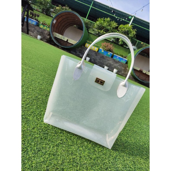 Totebag mika pvc Jelly Dini