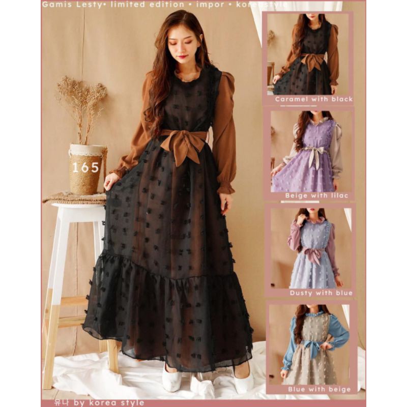 GAMIS LESTY PREMIUM IMPORT BY YUNA KOREA STYLE
