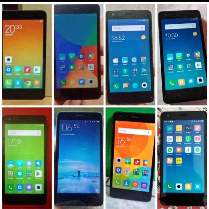 PROMO Handphone Xiaomi Redmi 2 RAM 1GB ROM 8GB 4G LTE HP Second Normal