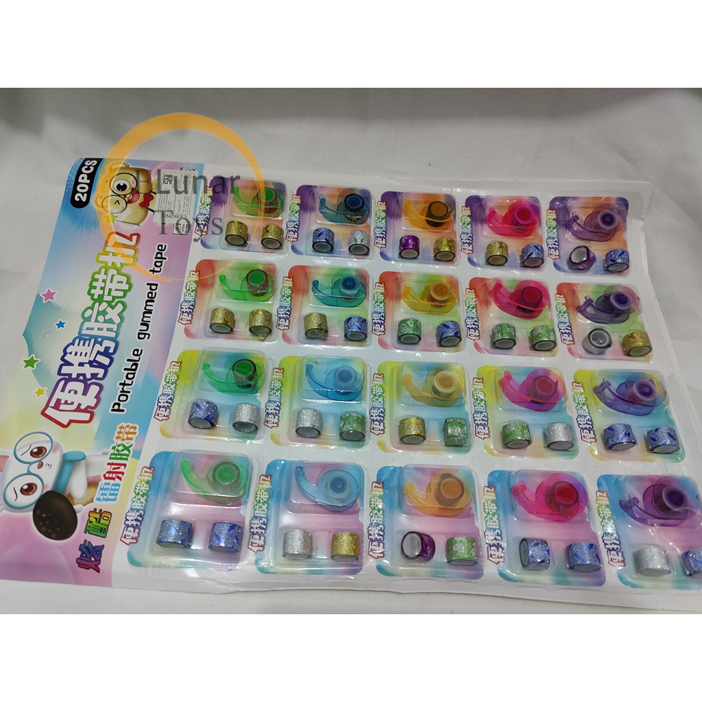

Mainan Selotip/Tape kecil Lakban Warna Warni Lucu hiasan dinding