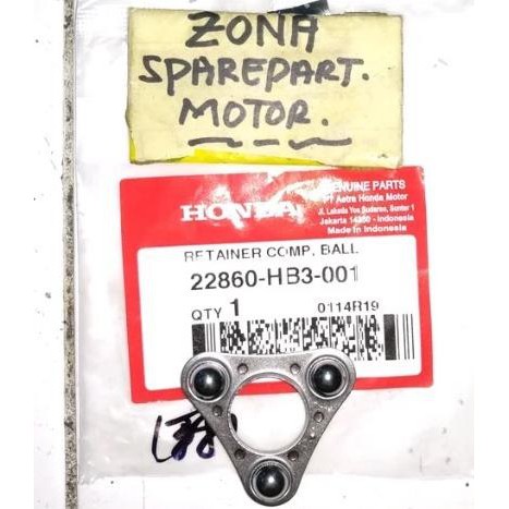 Premium Retainer Comp Ball Karisma Supra 125 Blade FI AHM 22860 HB3 001 Kualitas Oke