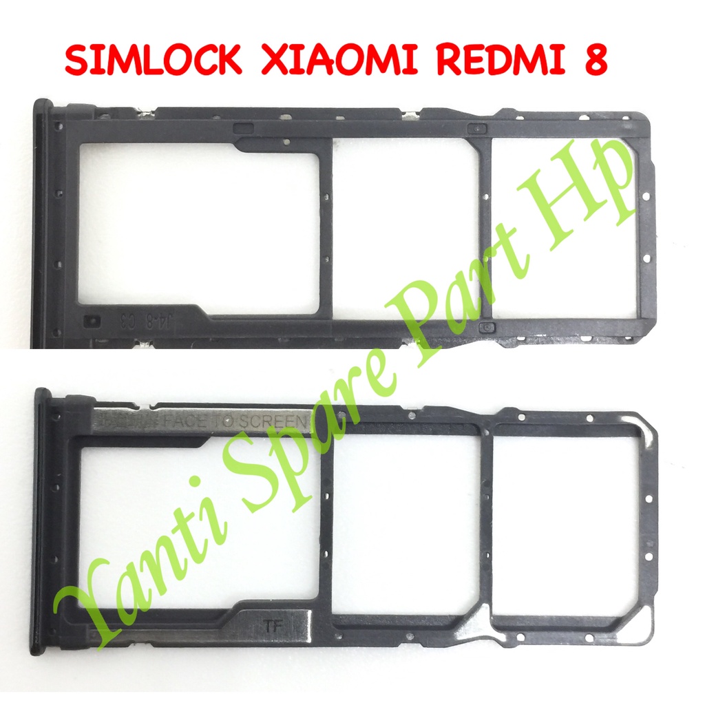 Simtray Sim Lock Xiaomi Redmi 8 Original Terlaris New