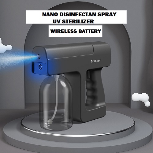 SPRAY NANO GUN WIRELESS 350 ml UV STERILIZER FOGGING