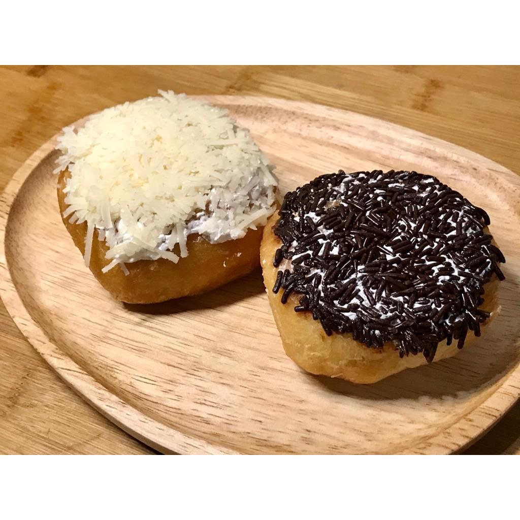 

donat coklat keju/donat mix/donat kampung/jajajanan pasar/kue tradisional/serapan pagi/cemilan sore/kue namsen