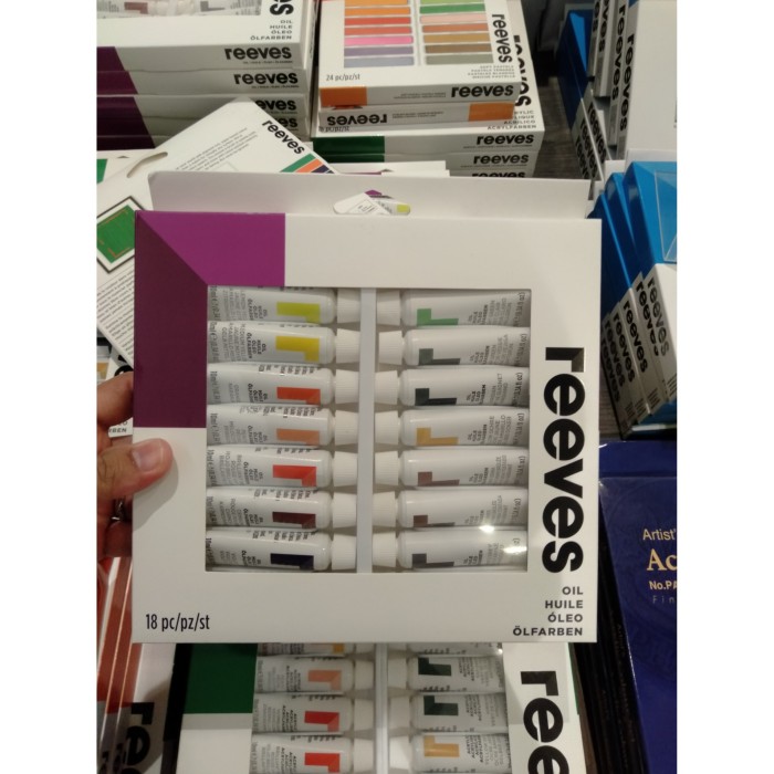 

Reeves 18 Oil Colour Set