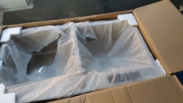 Bak Cuci Piring 2lubang Tebal Stainless 304 Thsink 82cm Paket Komplit Promo