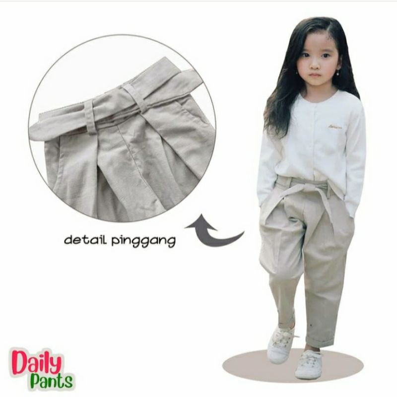 3-5 th celana harian anak/daily pants/celana anak perempuan