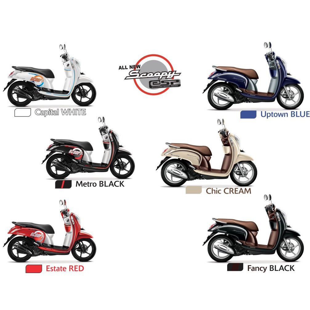 Dek Bawah Honda Scoopy FI Tahun 2015