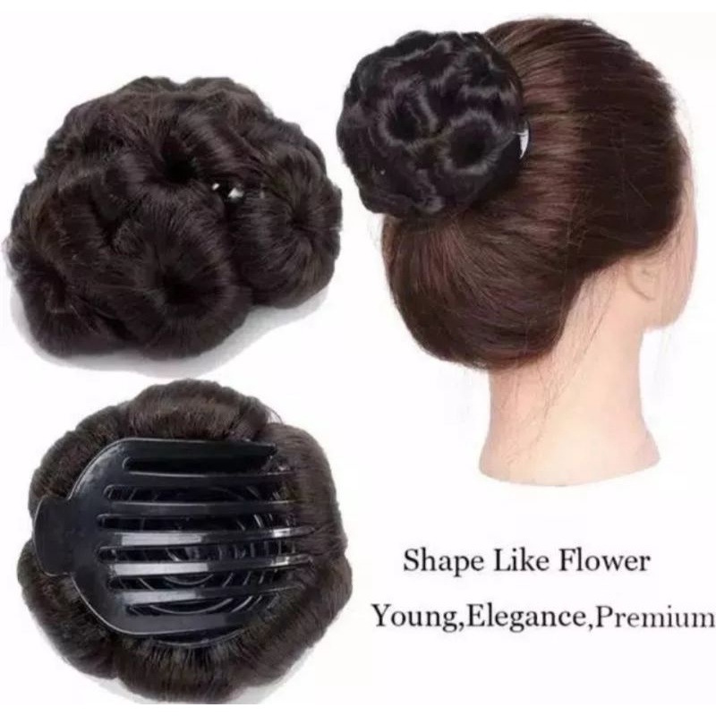 TONIEMARIE - CEPOL CURLY HITAM - CEPOL KEONG - JEPIT CEPOL SANGGUL KERITING - CEPOL CURLY JEPIT FUNB