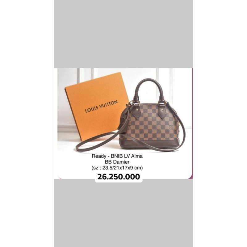 LV Alma BB damier