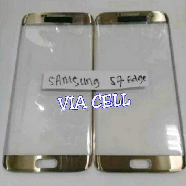 Kaca Lcd Kaca Depan Samsung S7 Edge G935F Kaca Touchscreen Gorilla Glass S7 Edge
