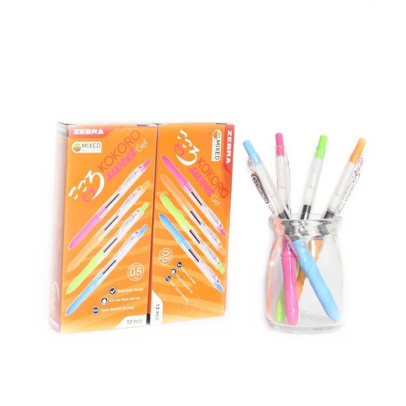 

Zebra Kokoro Sweet Ink Gel 0.5mm