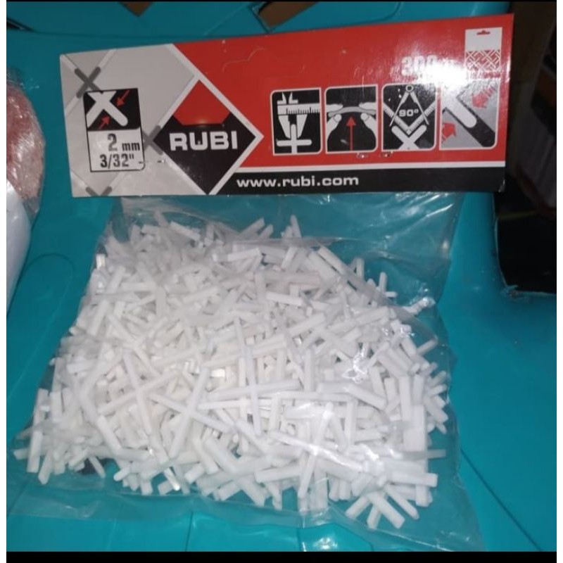(ADN)Rubi tile spacer accesories .2 mm spacer keramik. spacer granit