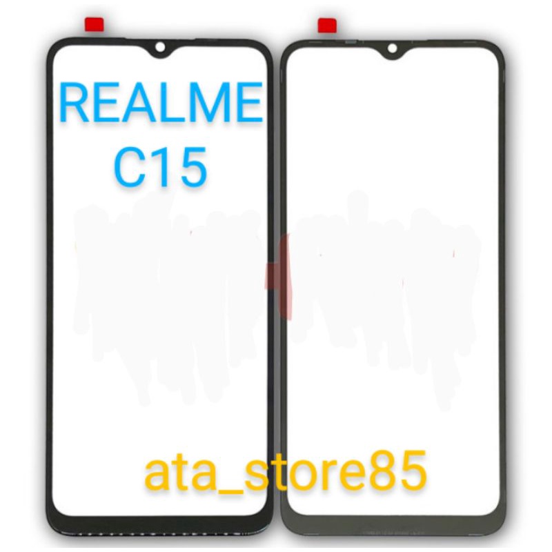 Glass Lcd - Kaca Lcd - Touchscreen Realme C15