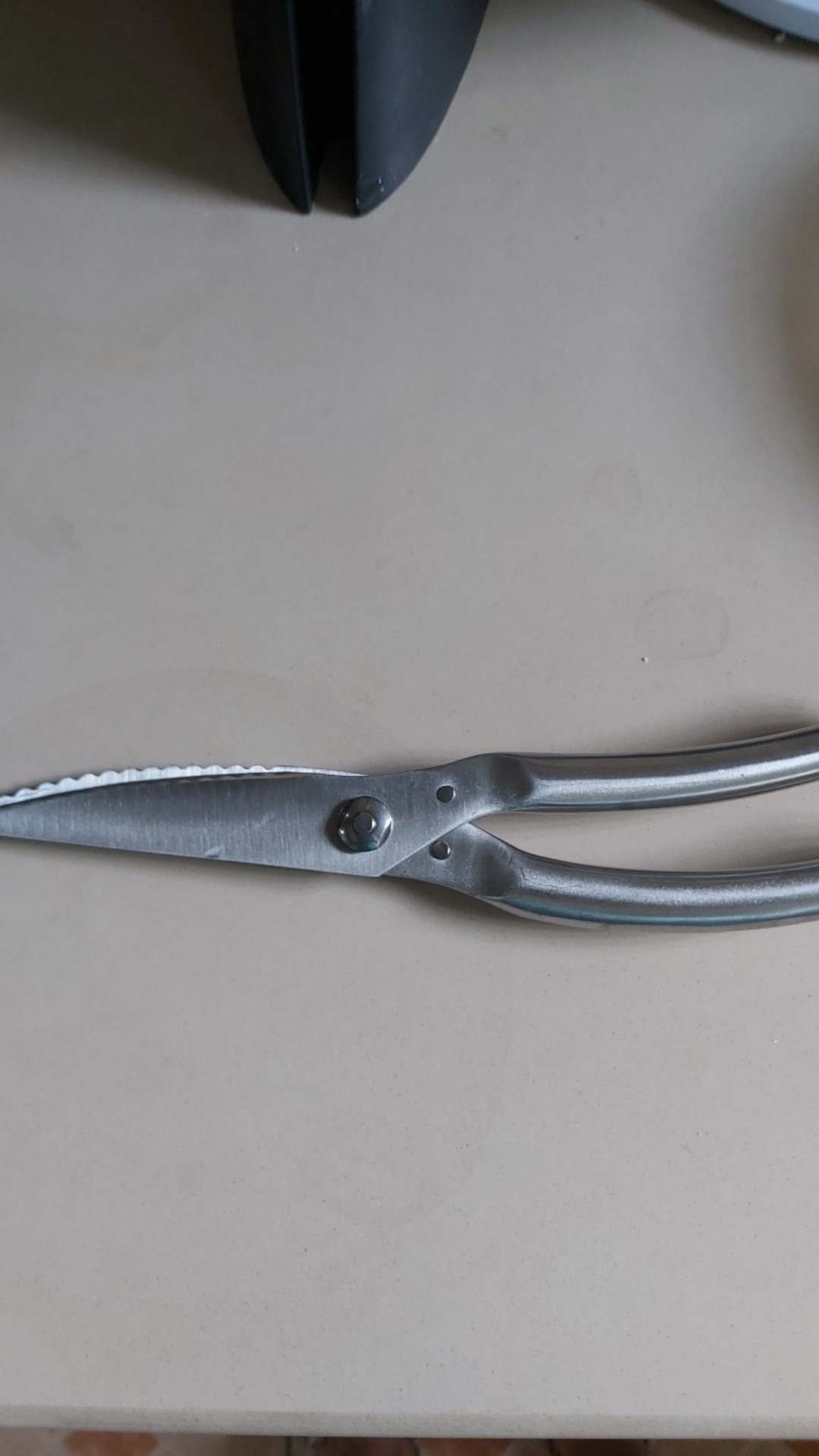 Stainless Steel Padat Gunting Tulang Ayam Unggas Dapur Alat Pemotong Gunting Ikan Pemotong Tulang / Solid Poultry Chicken Bone Scissors Kitchen Scissor Cutting Tool Fish Cutter Bone Shear