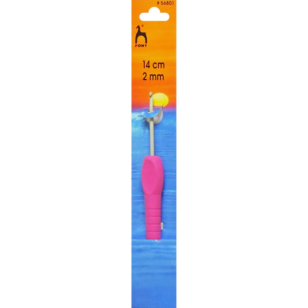 Hakpen (Alat / Jarum Rajut) Crochet Hooks Pony Finger Flat - SET