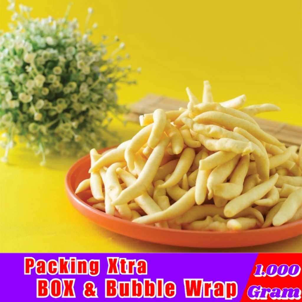 

[1Kg] Telur Gabus Keju / Cendol Gabus Ubi Ungu - Hufaida Snack snack kiloan