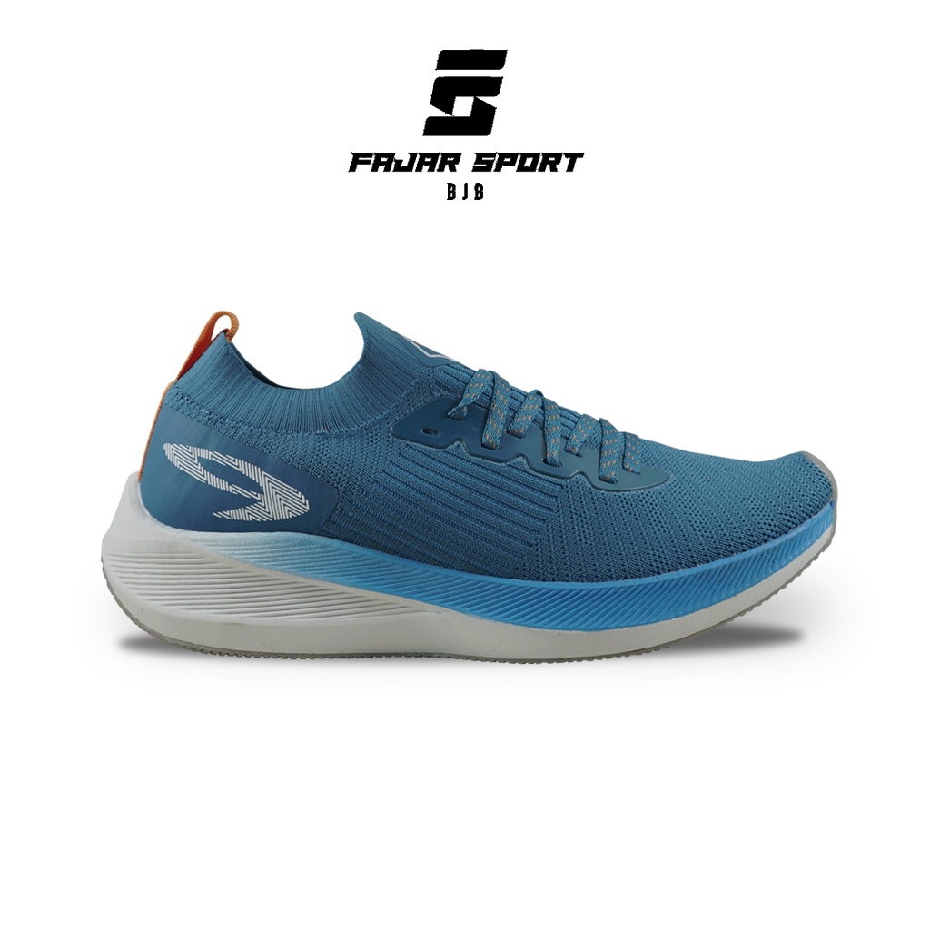 Sepatu 910 Yuka Accel Rapid Biru Tua-Biru-Muda Putih