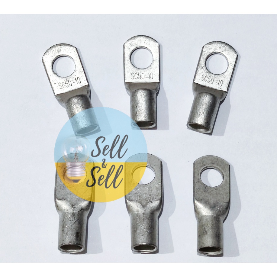 Skun SC 50-10 TEBAL / Cable Lug SC 50-10 TEBAL / Skun Tembaga SC50-10