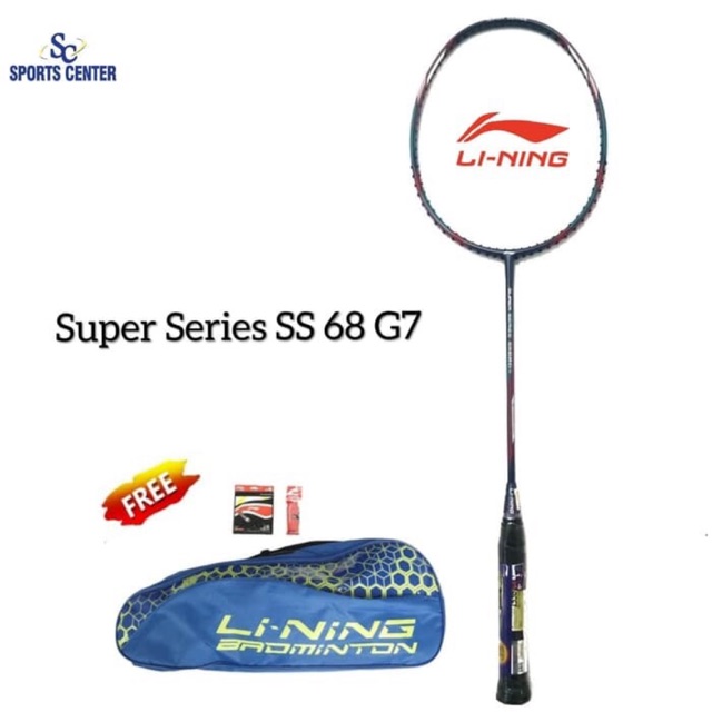 New  Raket Badminton Lining Super Series SS 68 G7 / SS68 Gen7