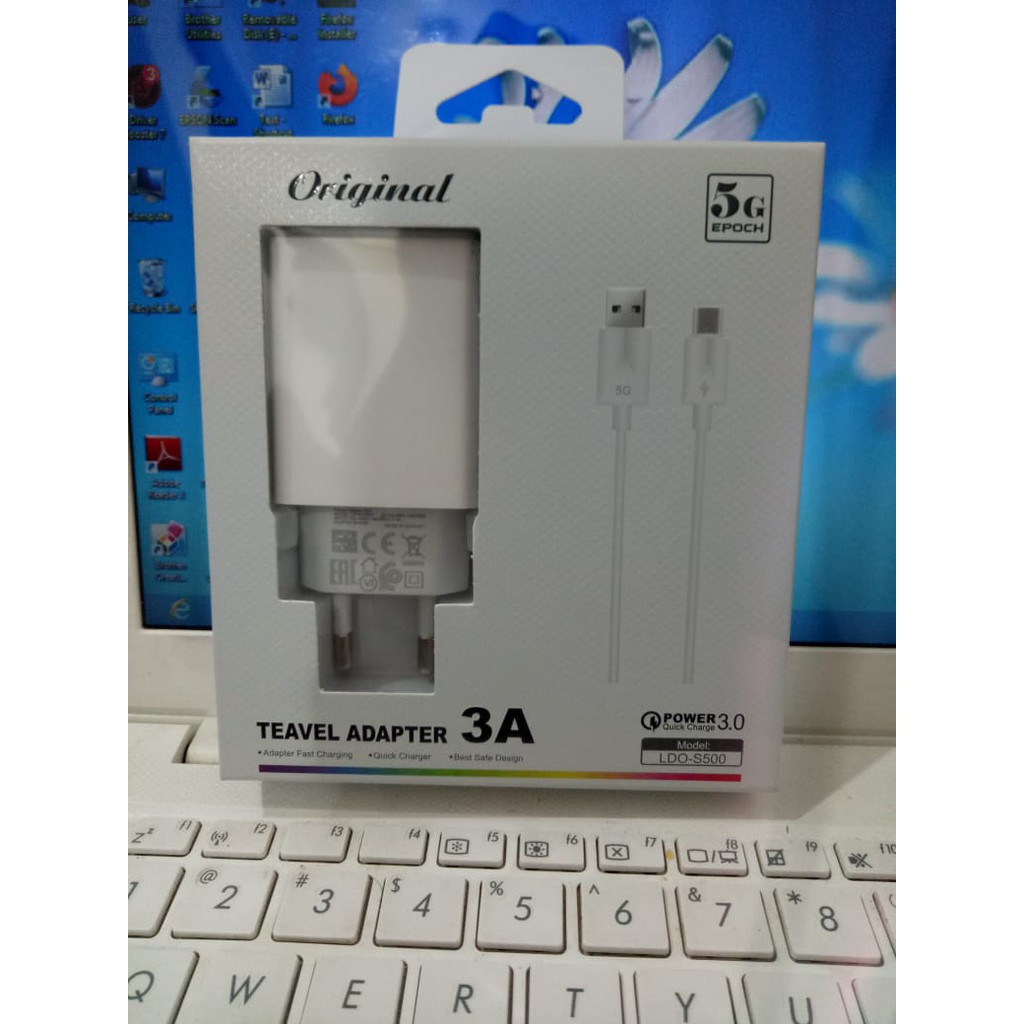 CHARGER HP BRAND 3A 5G CHARGER BRAND