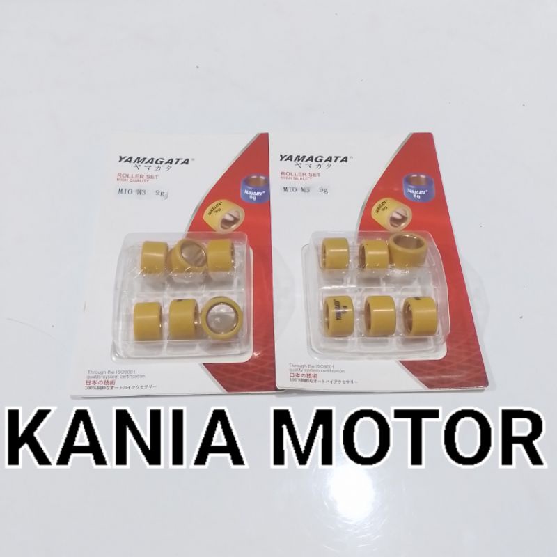 ROLLER RACING YAMAGATA  9 10 11 GRAM MOTOR MIO M3 XEON NMAX AEROX