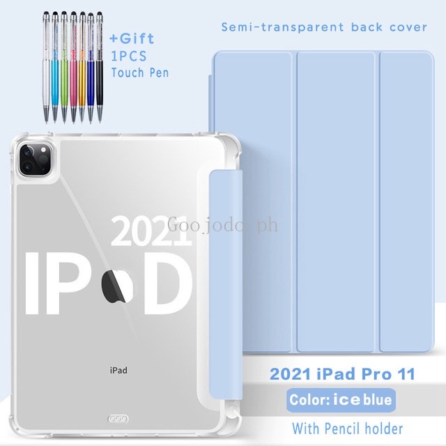 Soft Case TPU Transparan Cover iPad Air 5 Pro 11 2021 3rd M1 2020 10.2 9th 8th 7th Mini 6 Air 5 4 10.9 Air 3 10.5 2 1 9.7 5th 6th