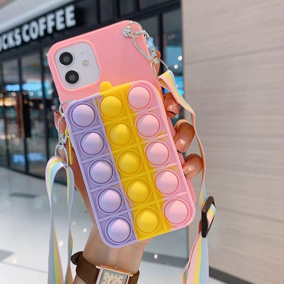 Miliki CASE POP IT OPPO DOMPET POP IT OPPO a52 a71 a37 a74 a15 a3s a5s a54 a31 f1s/a59 DLL  KARTU  D
