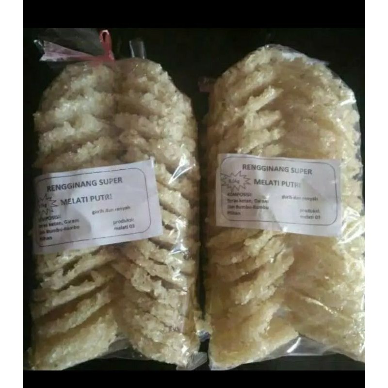

Rengginang Ketan Kwalitas Super 500 gram / rengginang ketan bawang putih terasi