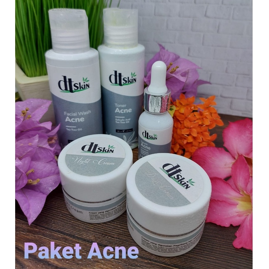 Skincare Anti Acne Sepaket DT SKIN