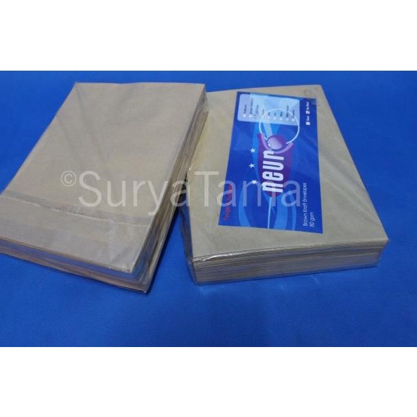 

➱ Neuro Amplop Coklat 1/2 Folio ➷